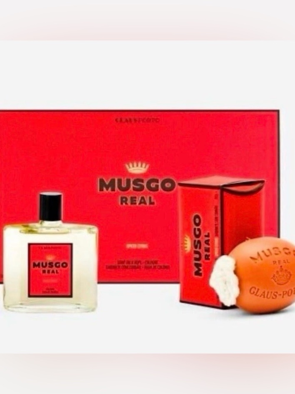 Claus Porto Spiced Citrus Full Size New & Sealed 100ml Cologne + 190g Soap